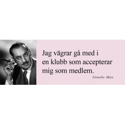 Magnet/Jag vägrar gå med